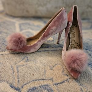 Sam Edelman velvet heels